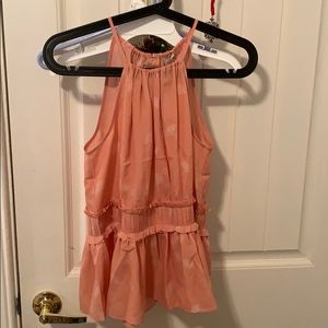 Joie Ruffled Tank Top Blouse